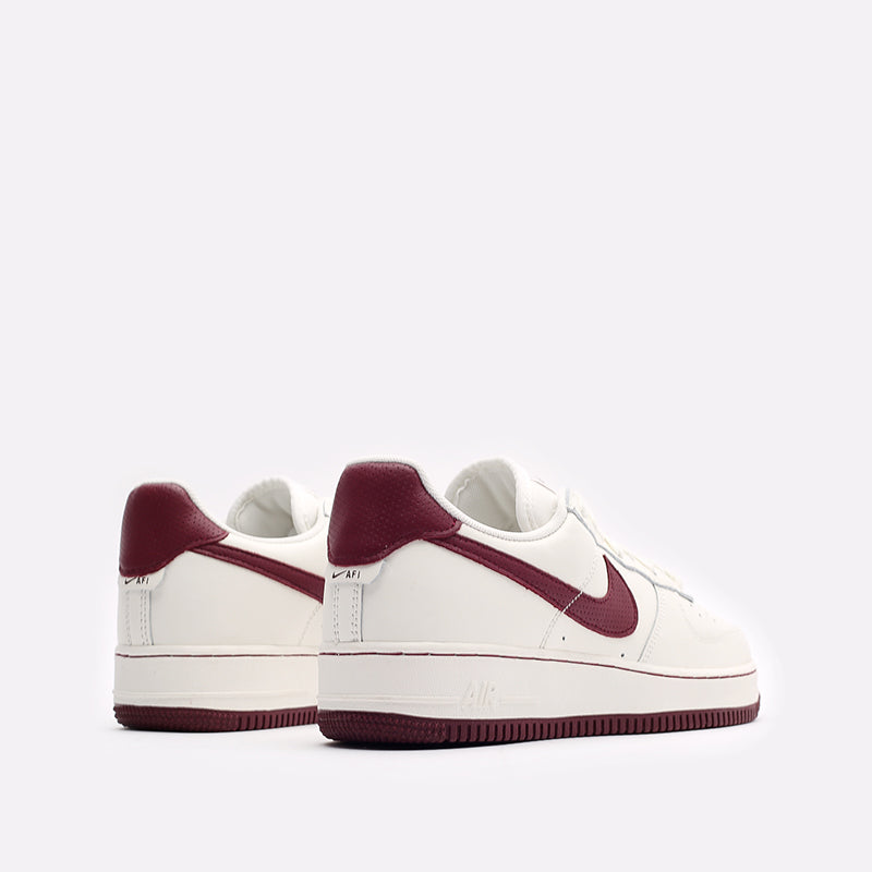 Hand-Crafted AF1 Dark Red Custom Classic