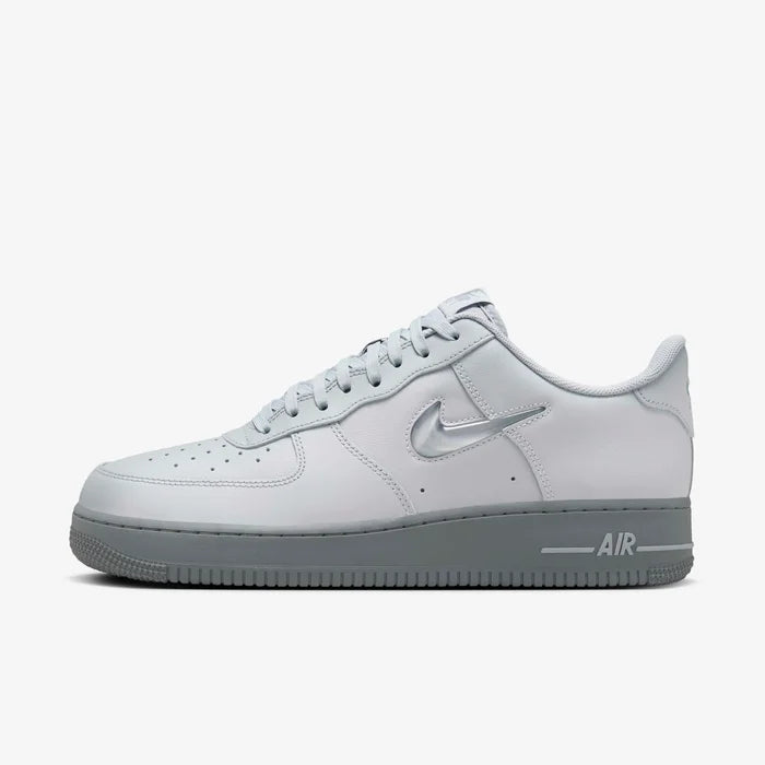 Hand-Crafted AF 1 Jewel Wolf Grey