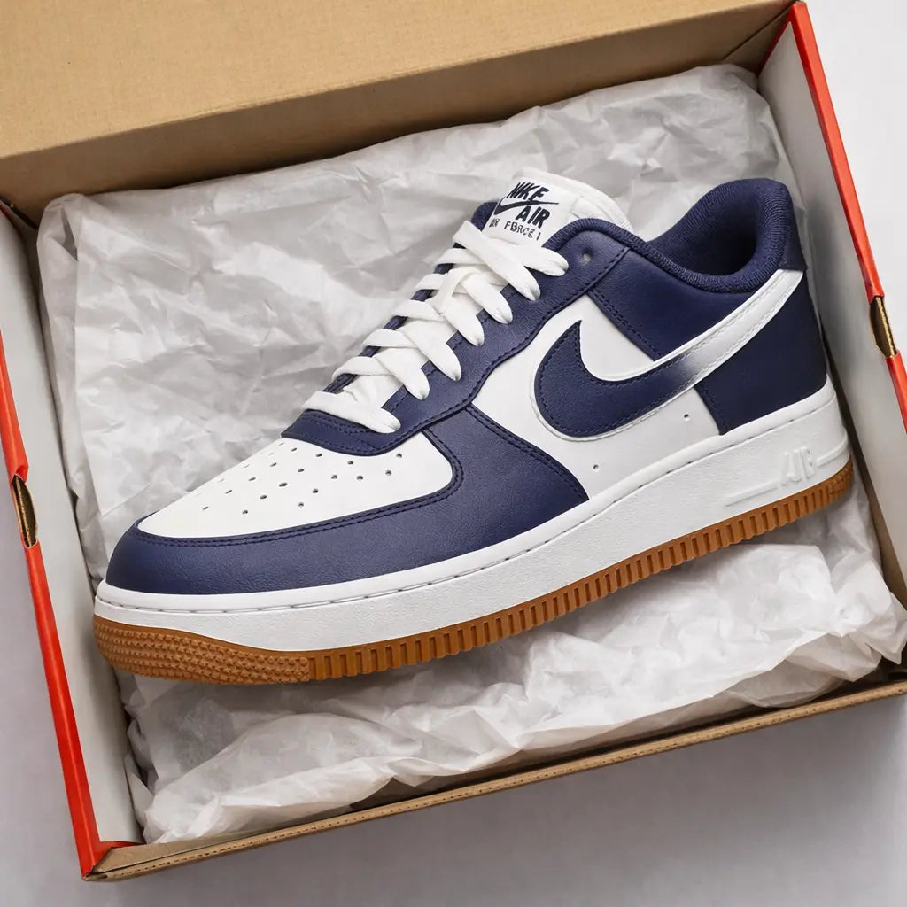 Hand-Crafted AF1 Dark Sea