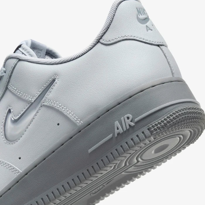 Hand-Crafted AF 1 Jewel Wolf Grey